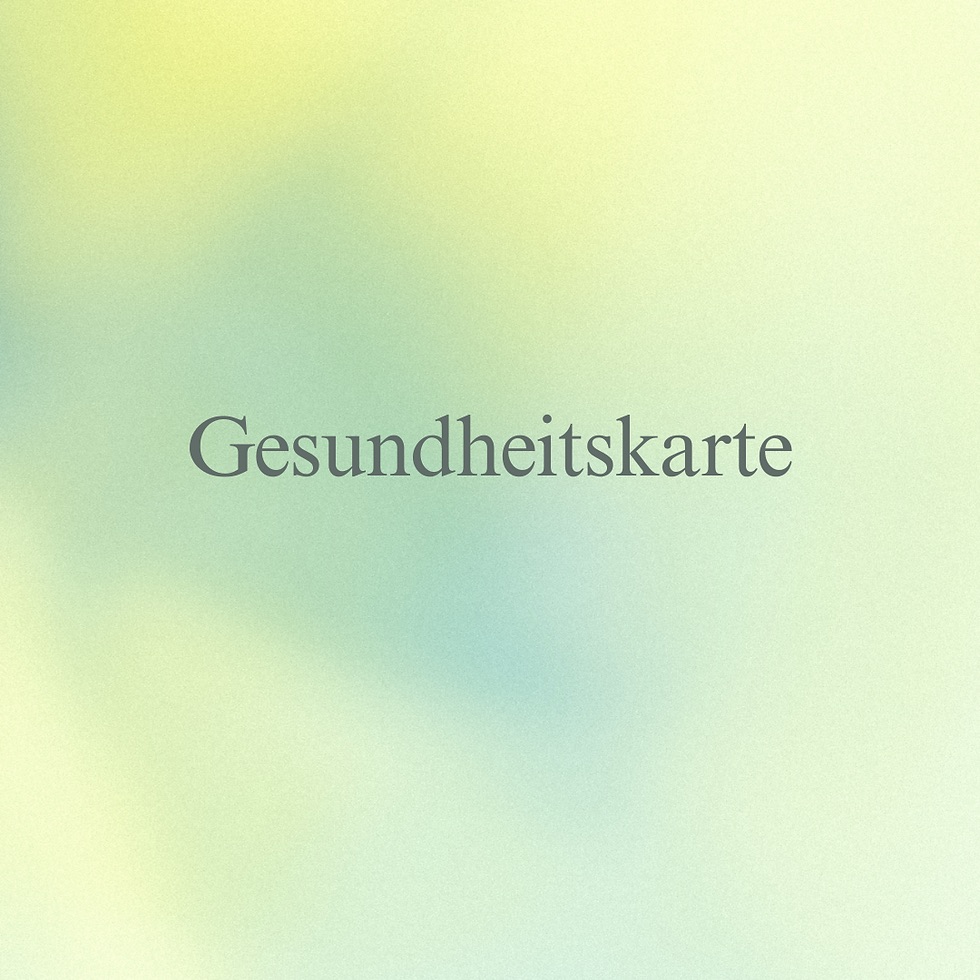 Gesundheitskarte